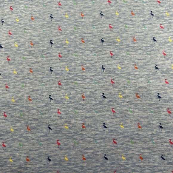 TailorByrd Shirt Mens Large All Over Print‎ Flamingo Performance Golf Stretch - Picture 4 of 9